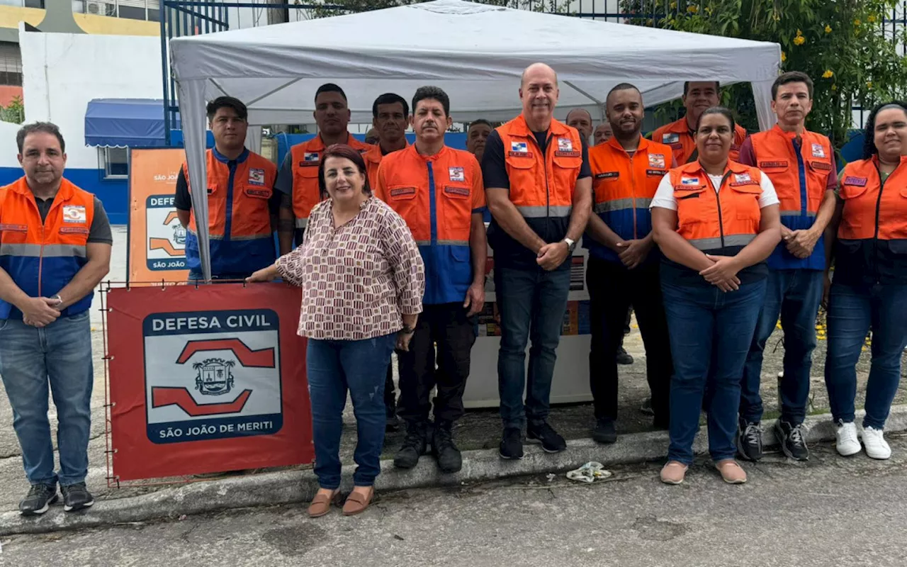 Meriti realiza simulado de proteção em caso de chuva forte no Trio de Ouro