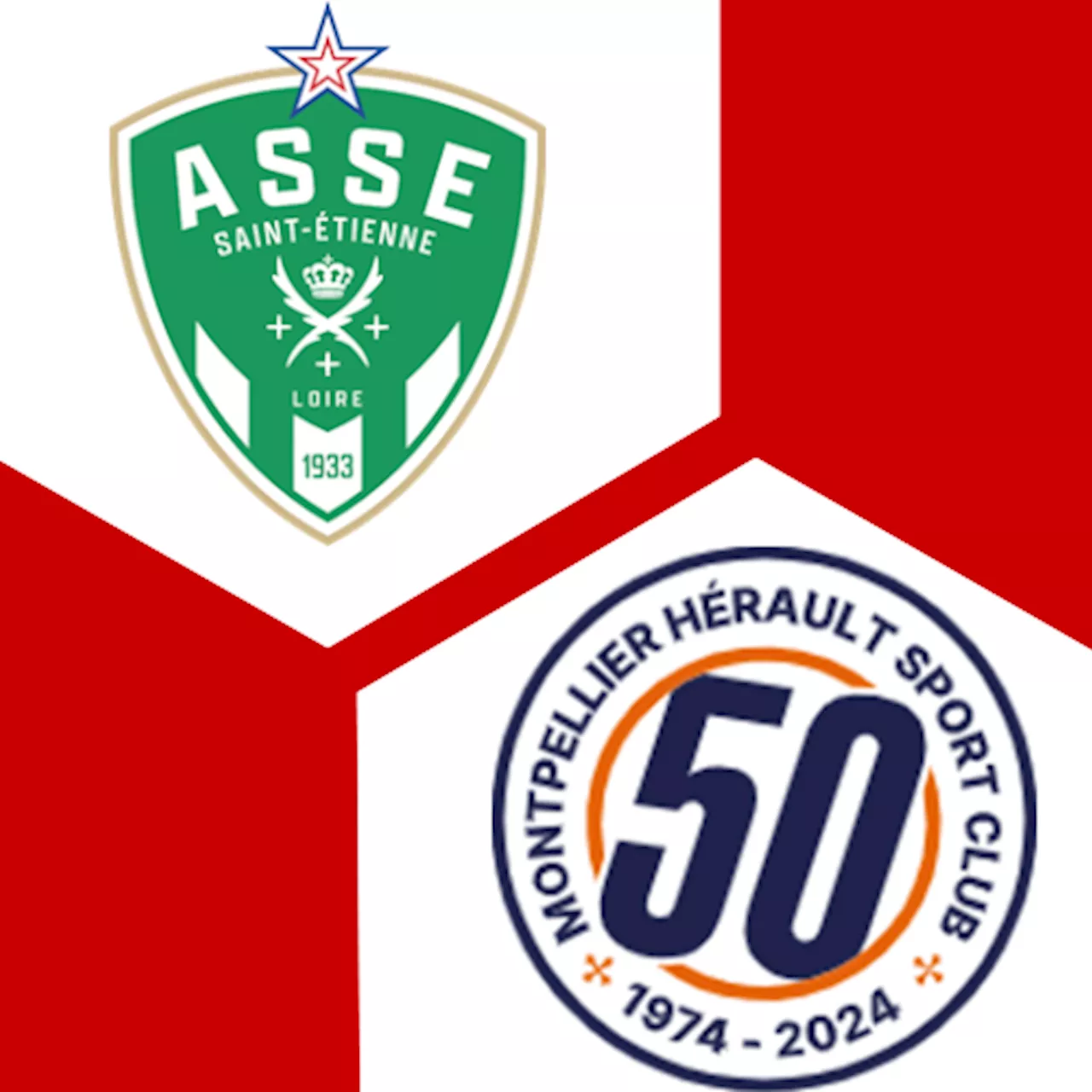 AS St. Etienne - Montpellier HSC : | 12. Spieltag