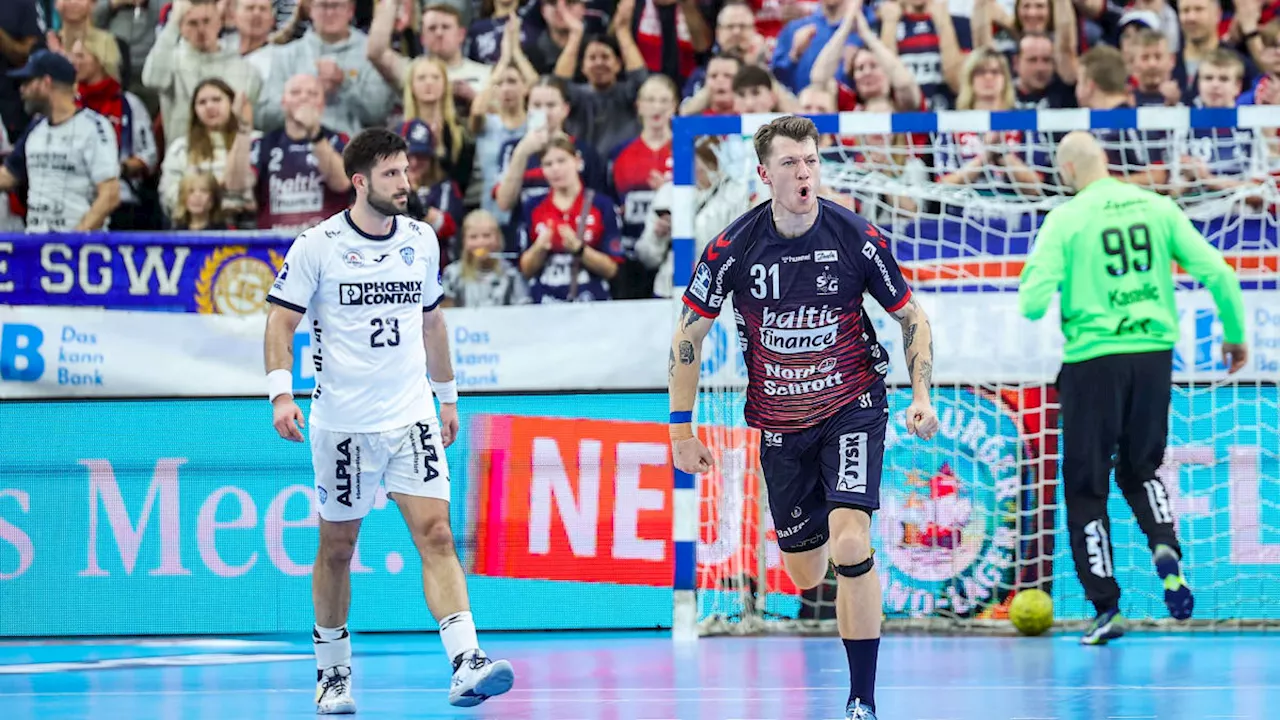 Handball: SG Flensburg-Handewitt glänzt erst in Halbzeit zwei