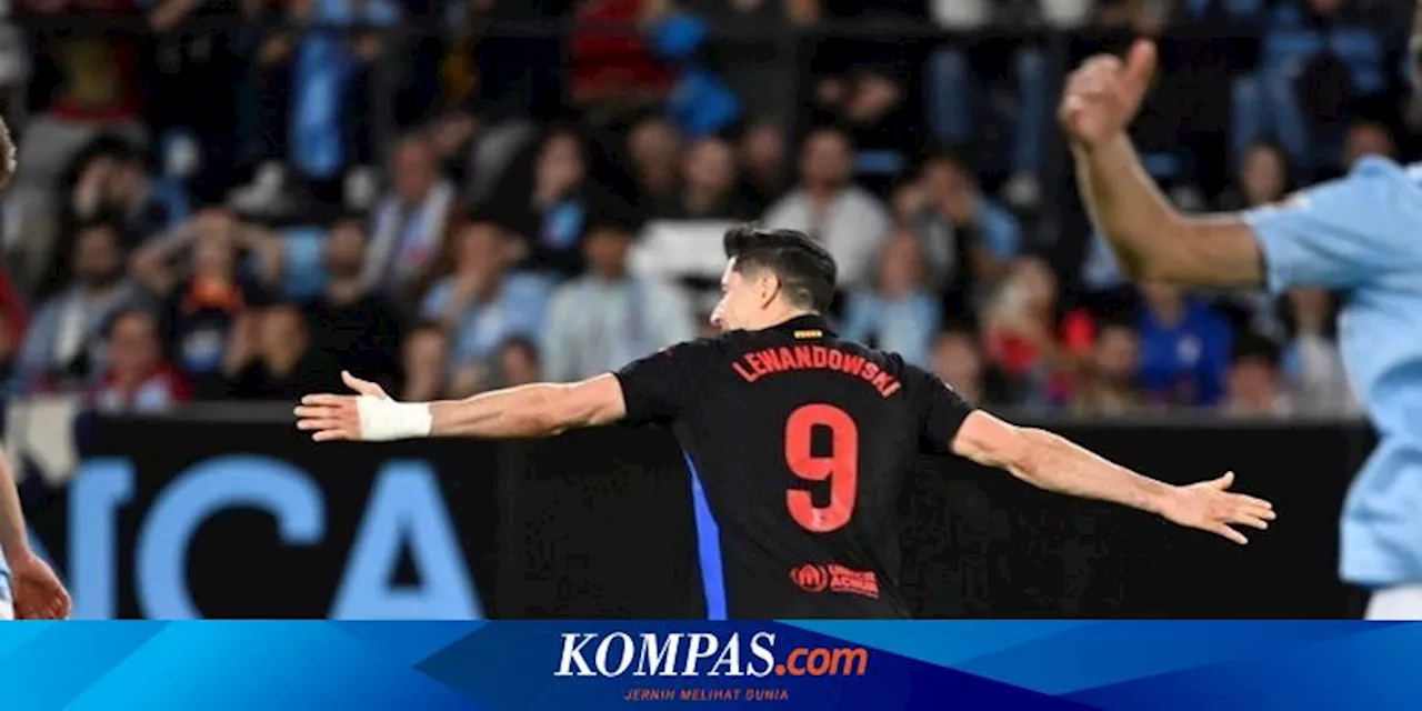 Hasil Celta Vigo Vs Barcelona: Barca Tertahan, Lepas Keunggulan 2-0