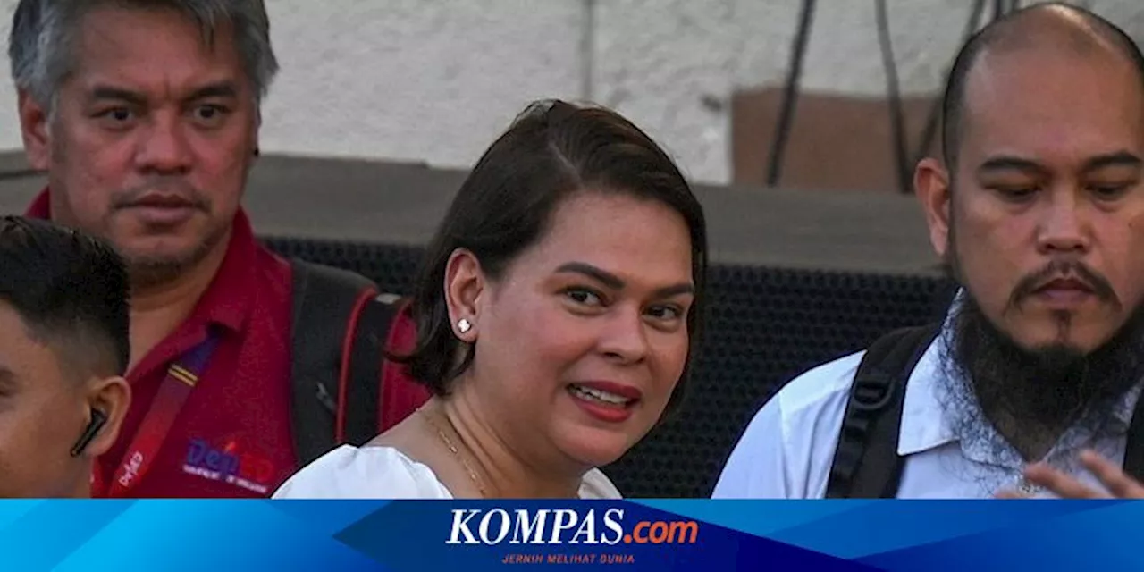 Wapres Filipina Ancam Balas Dendam Jika Dibunuh Presiden Marcos Jr, Sebut Sudah Siapkan Pembunuh