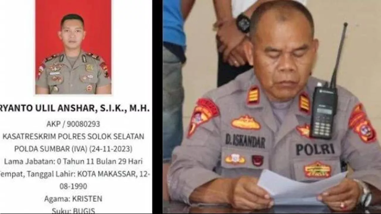 Polda Sumbar Buka Suara soal Kabar AKP Dadang Iskandar Gangguan Mental