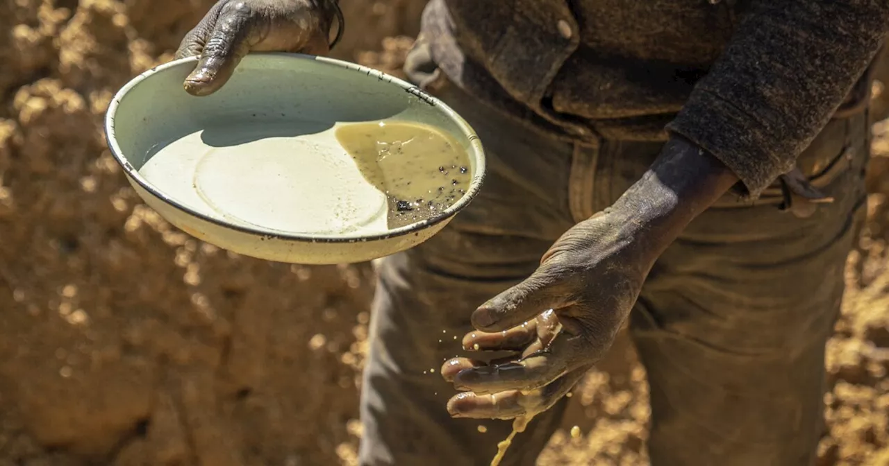 South Africa's illegal gold miners are locked in an underground standoff with police