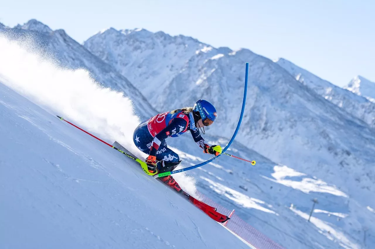 Ski alpin: 99e victoire pour Mikaela Shiffrin, la 100e sur toutes les lèvres