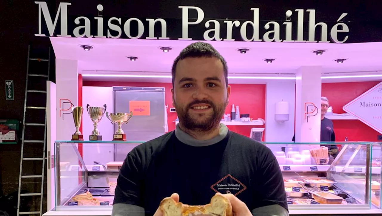 Philippe Pardailhé, un champion du pâté en croûte au marché Victor-Hugo, à Toulouse