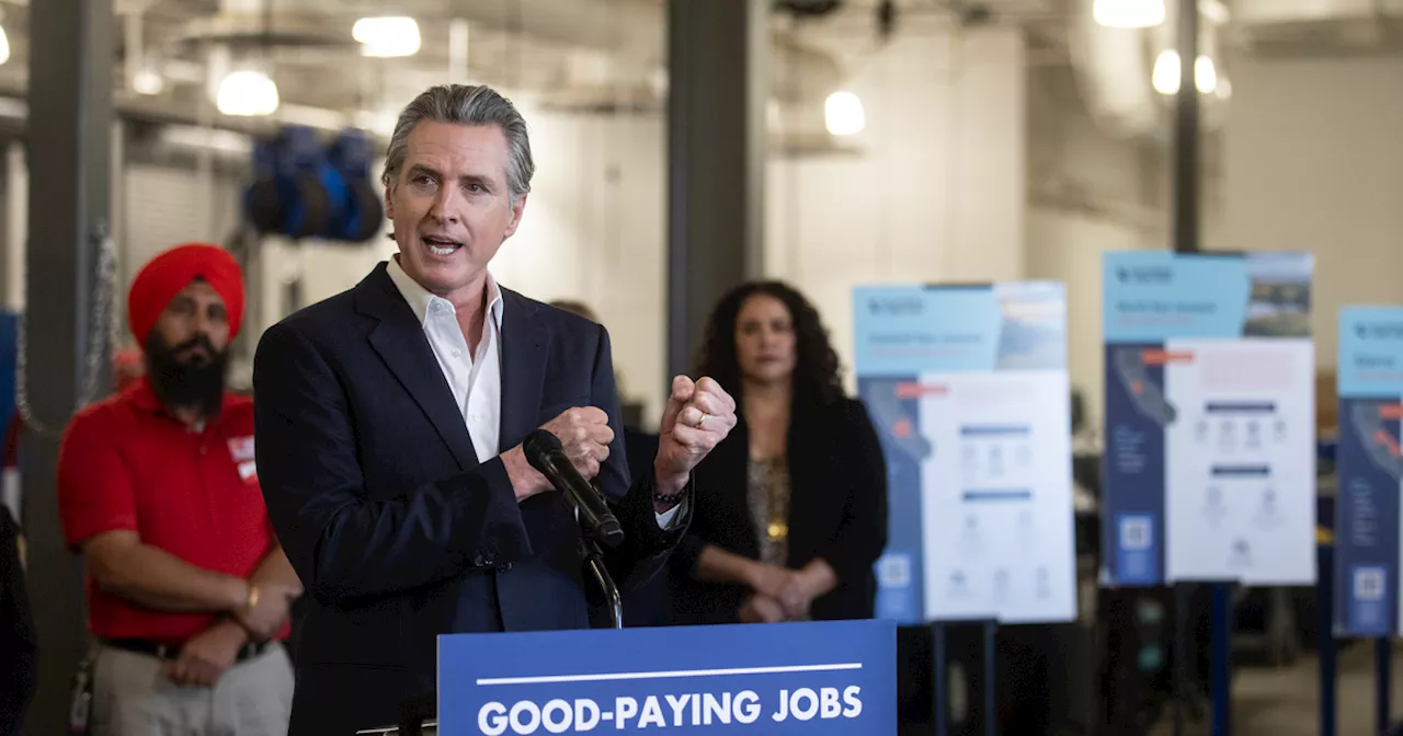 Gavin Newsom vows to ‘leave no region behind’ on California jobs