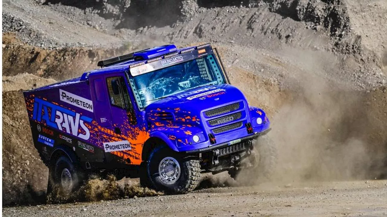 Prometeon di nuovo alla Dakar con Petrucci a bordo di un truck Iveco