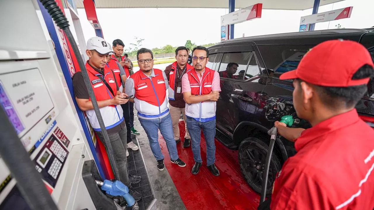 Pertamina Sidak Layanan SPBU Jelang Natal dan Tahun Baru