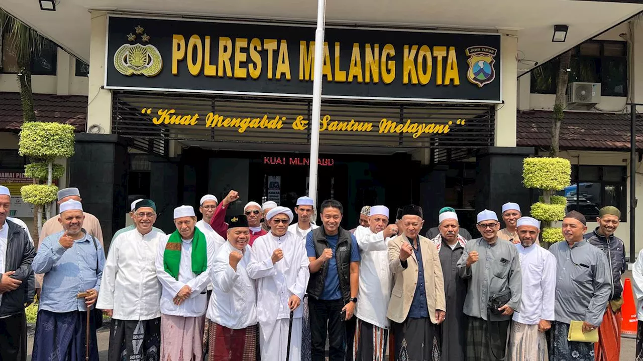 Puluhan Ulama hingga Habaib Imbau Polresta Malang Kota Jaga Netralitas di Pilkada 2024