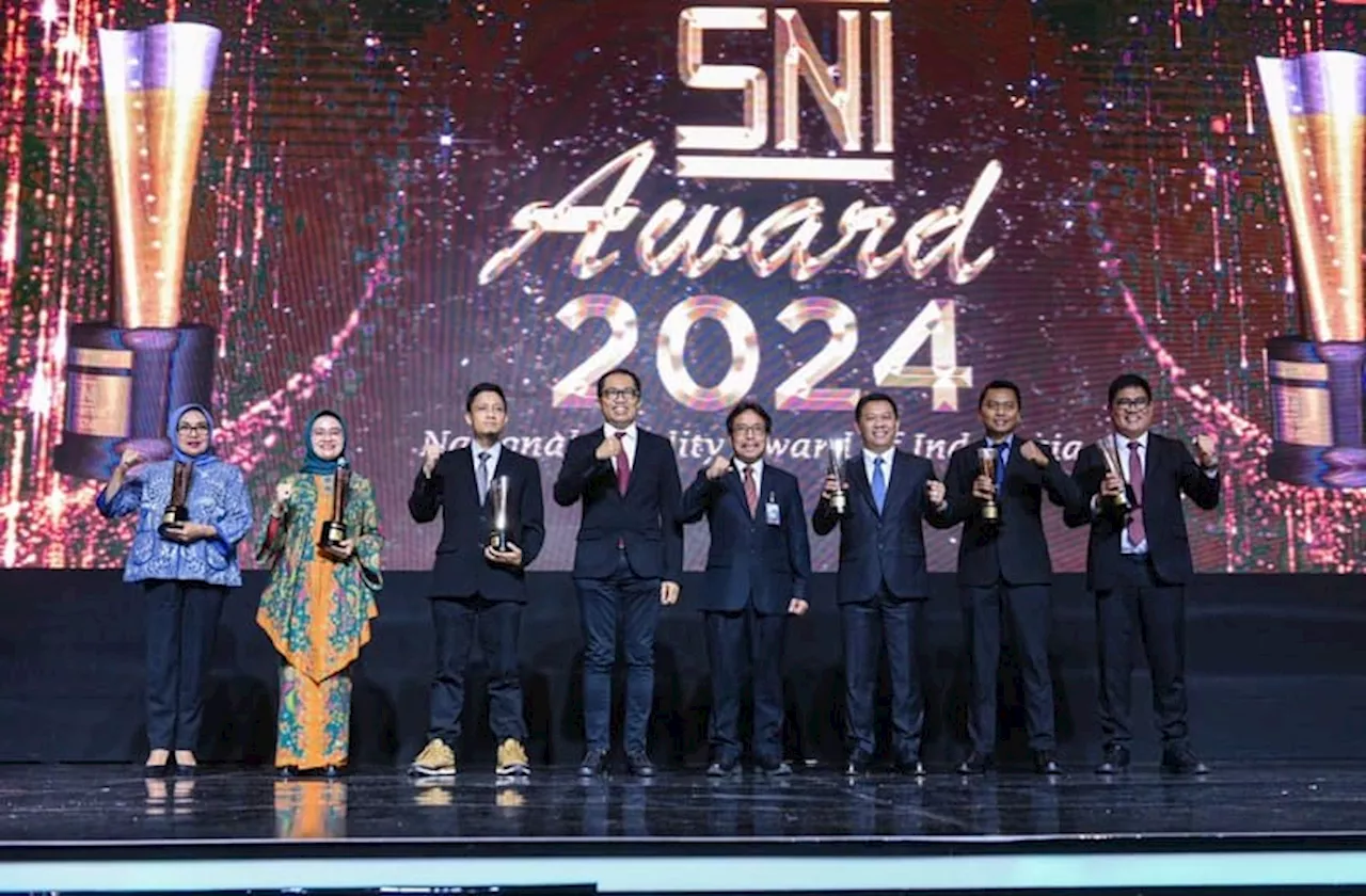 Pupuk Kaltim Pertahankan Predikat Platinum pada Gelaran SNI Award 2024