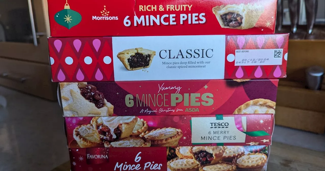 We tried mince pies from every supermarket - this 21p one was star of the show