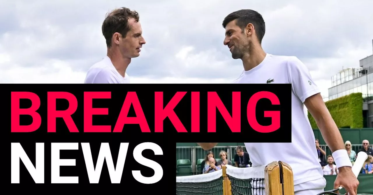 Andy Murray makes incredible return to tennis as Novak Djokovic's coach