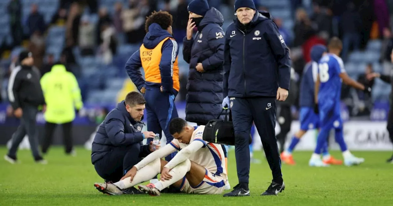 Enzo Maresca gives injury update on Chelsea star after worrying full-time scenes