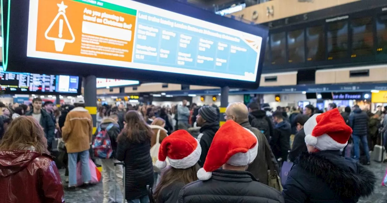 Full list of UK train station closures and disruptions over Christmas 2024