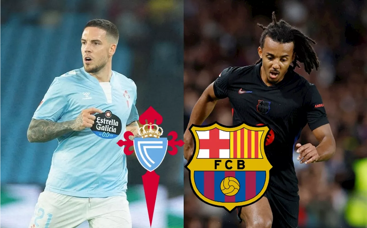 Celta de Vigo recibe al líder Barcelona en Liga Española