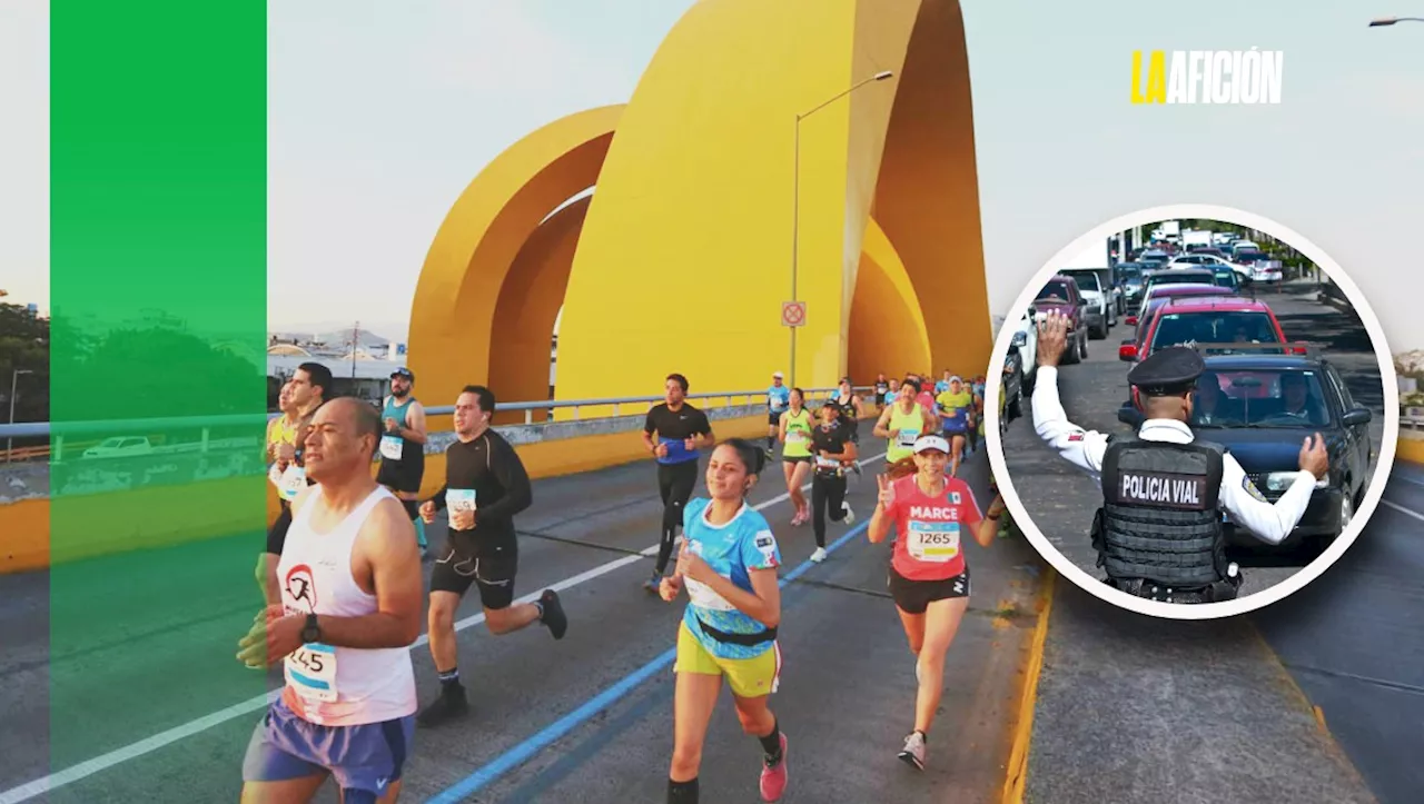 ¿Cuáles son los cierres viales por el Maratón de Guadalajara 2024?