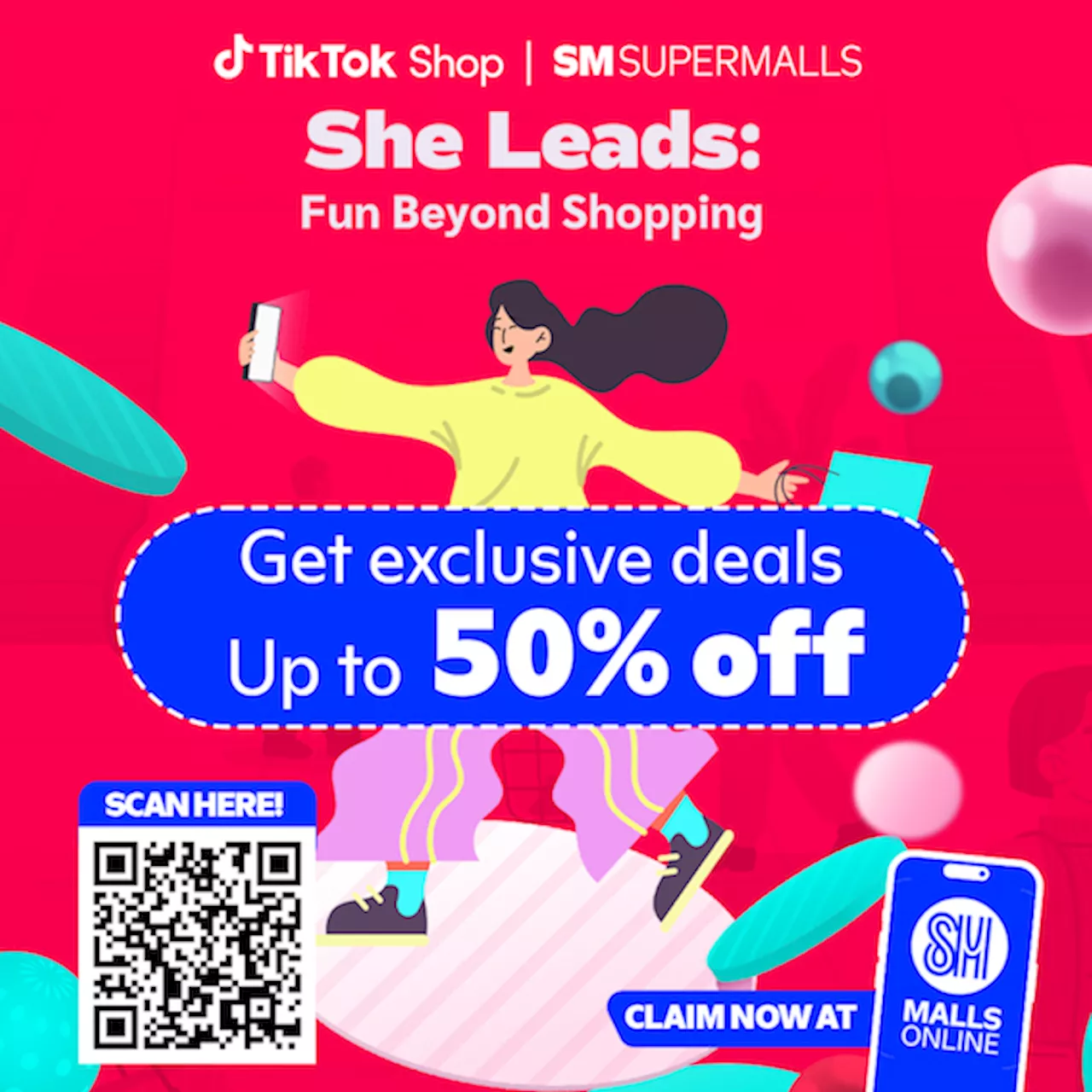 SM Supermalls, TikTok Shop redefine retail with She Leads: Fun Beyond Shopping