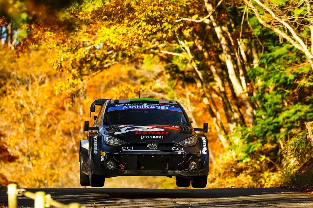 WRC Japan Evans trims Tanak’s lead, Neuville closes on points United