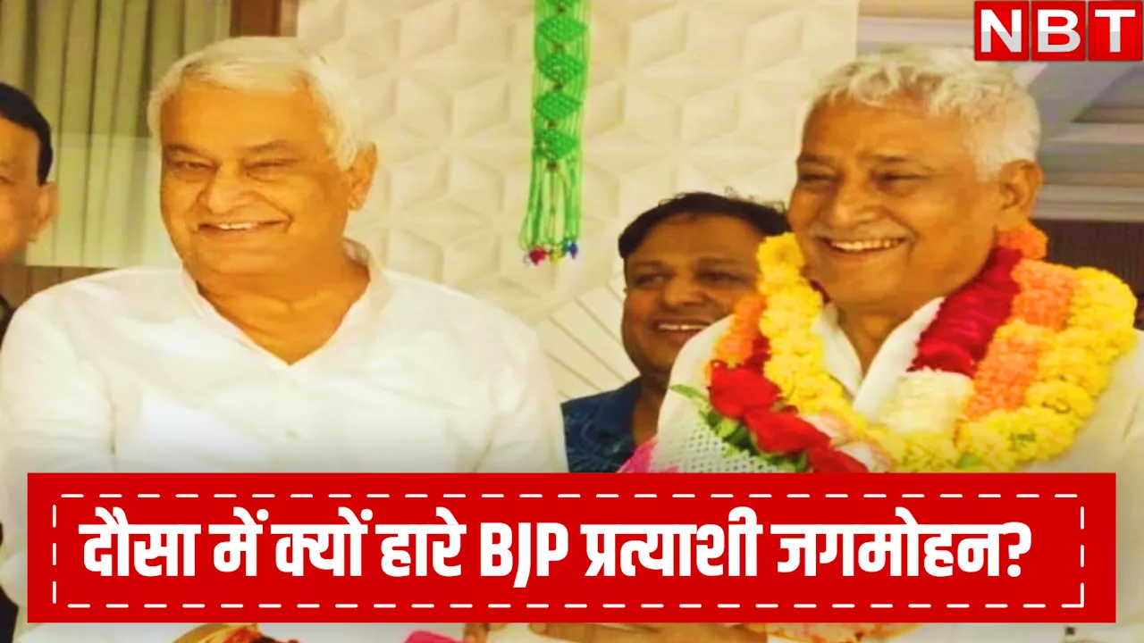 दौसा में क्यों हारे BJP प्रत्याशी जगमोहन? भाई की हार की वजह कैबिनेट मंत्री किरोड़ी लाल ने बताई