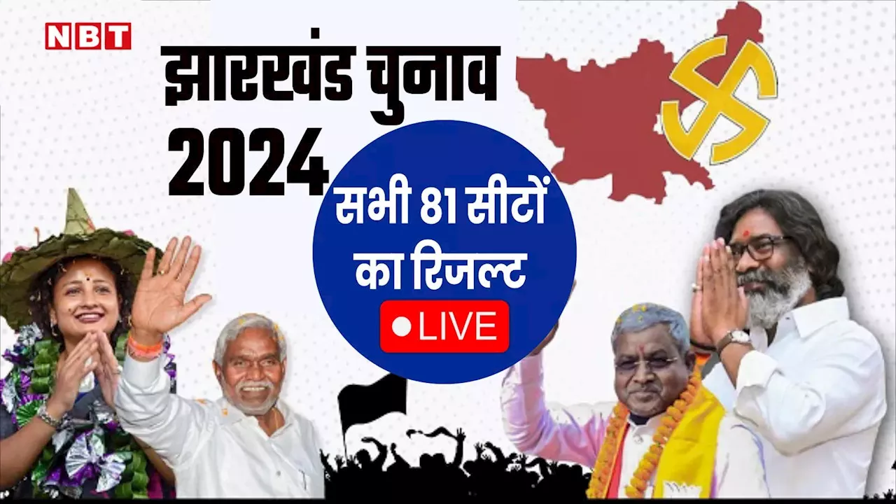 Jharkhand Election Winners List: झारखंड में हेमंत सोरेन का जलवा, इंडिया गठबंधन को प्रचंड बहुमत, BJP-NDA को झटका