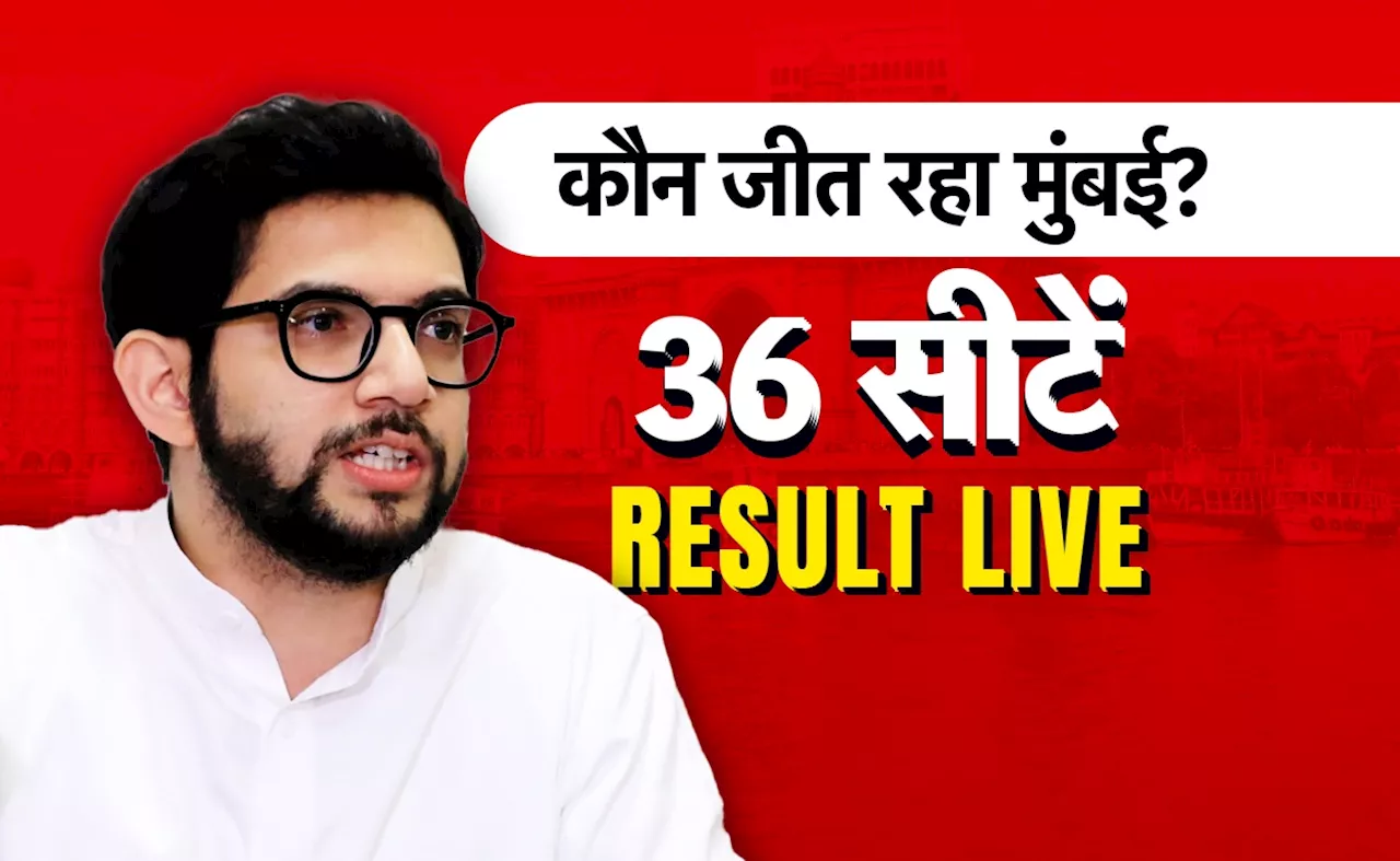 Mumbai Election Result LIVE: कौन जीत रहा मुंबई, 36 सीटों का हर रुझान और नतीजा आपको मिलेगा यहां