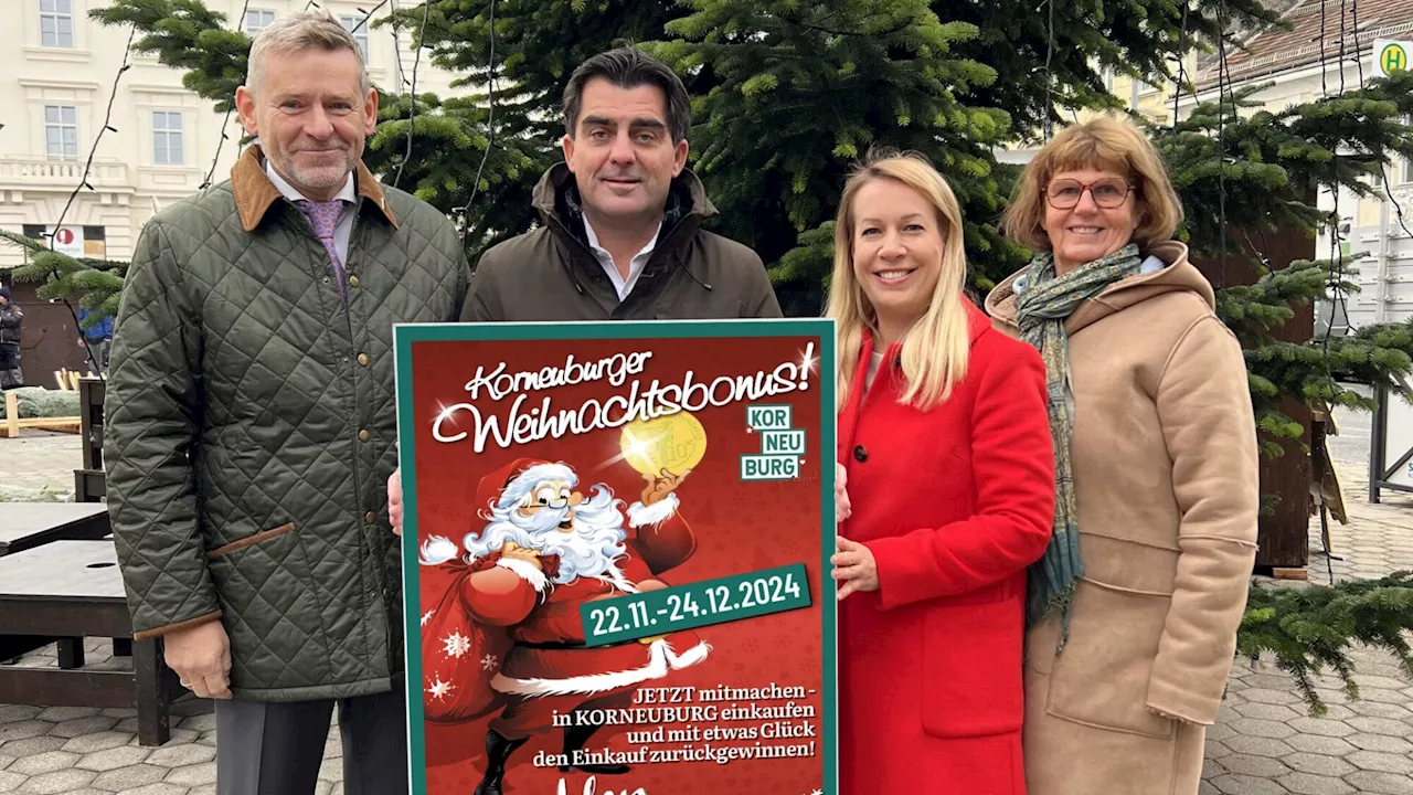 Das Christkind kommt in Korneuburg schon vor dem 24. Dezember