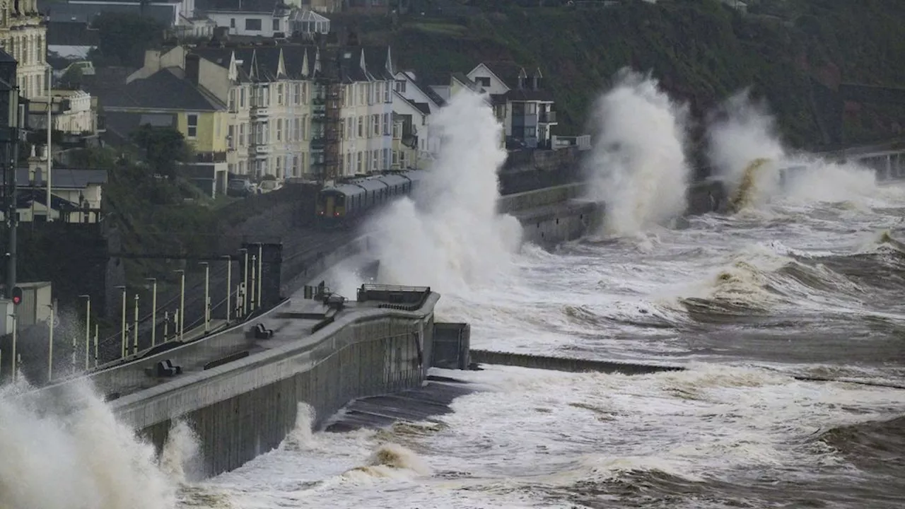 Storm Bert treft VK en Ierland en eist een leven, duizenden zonder stroom