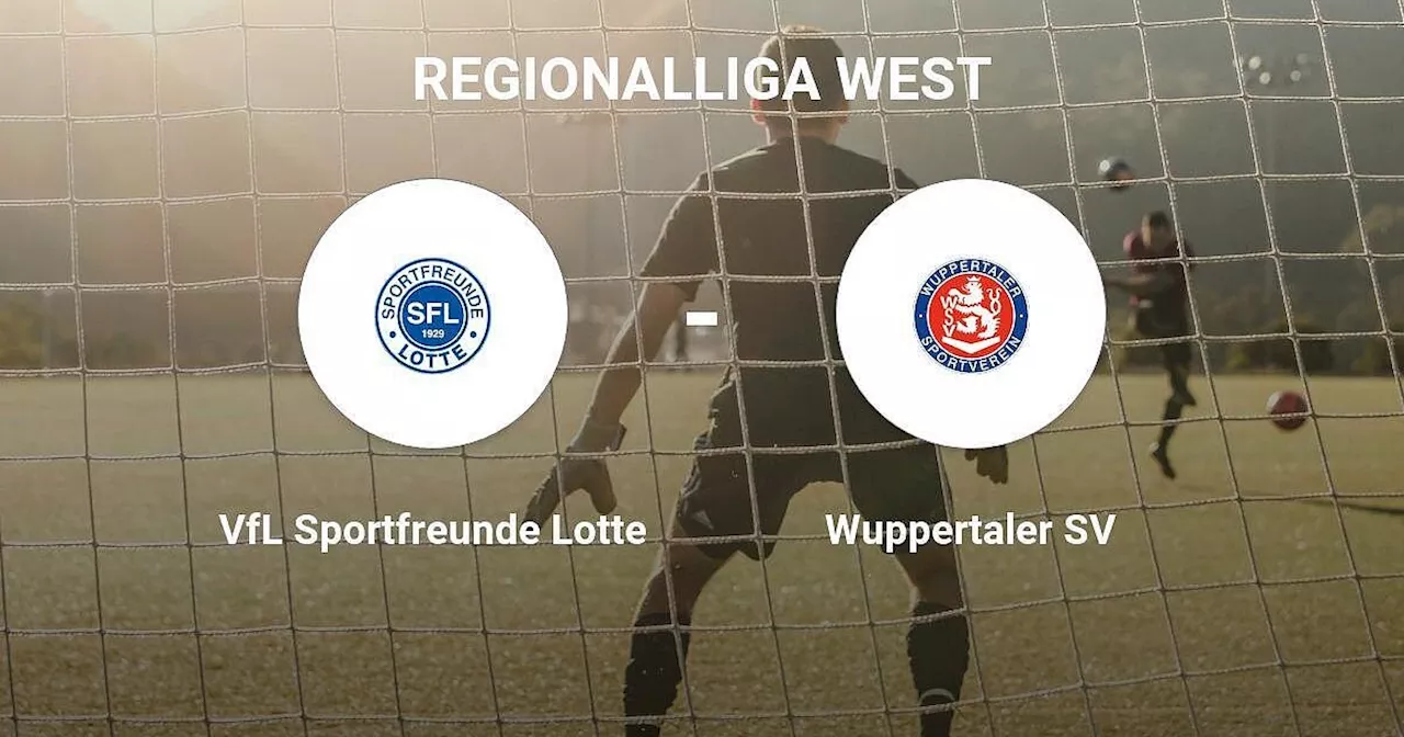 Wuppertaler SV erzielt knappen Sieg gegen VfL Sportfreunde Lotte