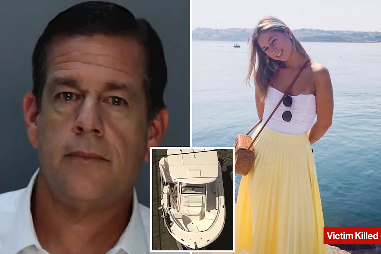 Florida property developer turns himself in after fatal boat crash killed teen daughter's friend