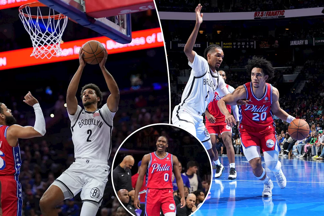 Nets waste Cam Johnson's unreal night in sloppy loss to 76ers