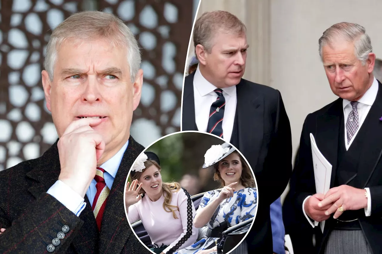 Prince Andrew feels Princesses Beatrice and Eugenie 'are his only lifeline': 'He's become increasingly clingy'