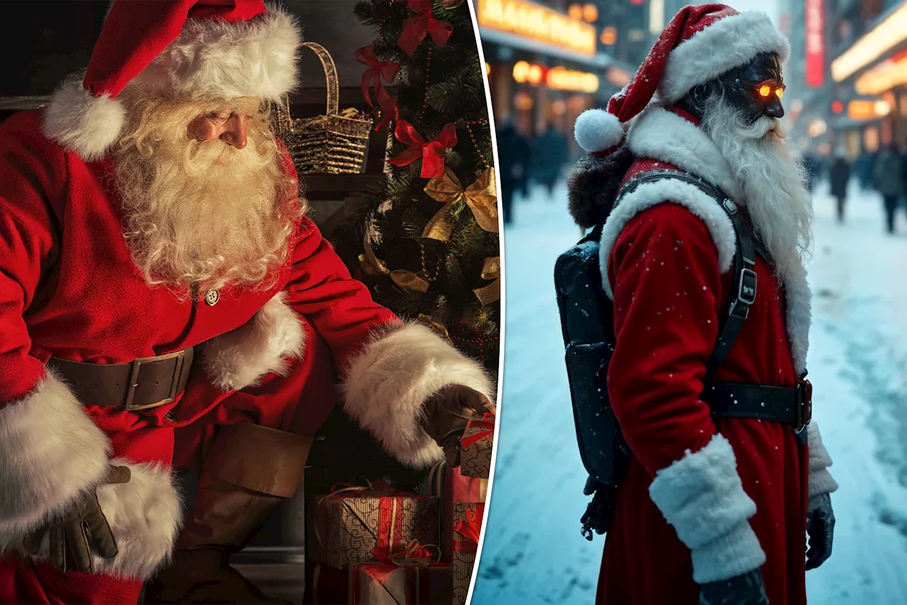 Santa of the future? AI predicts what Father Christmas could look like in 2050