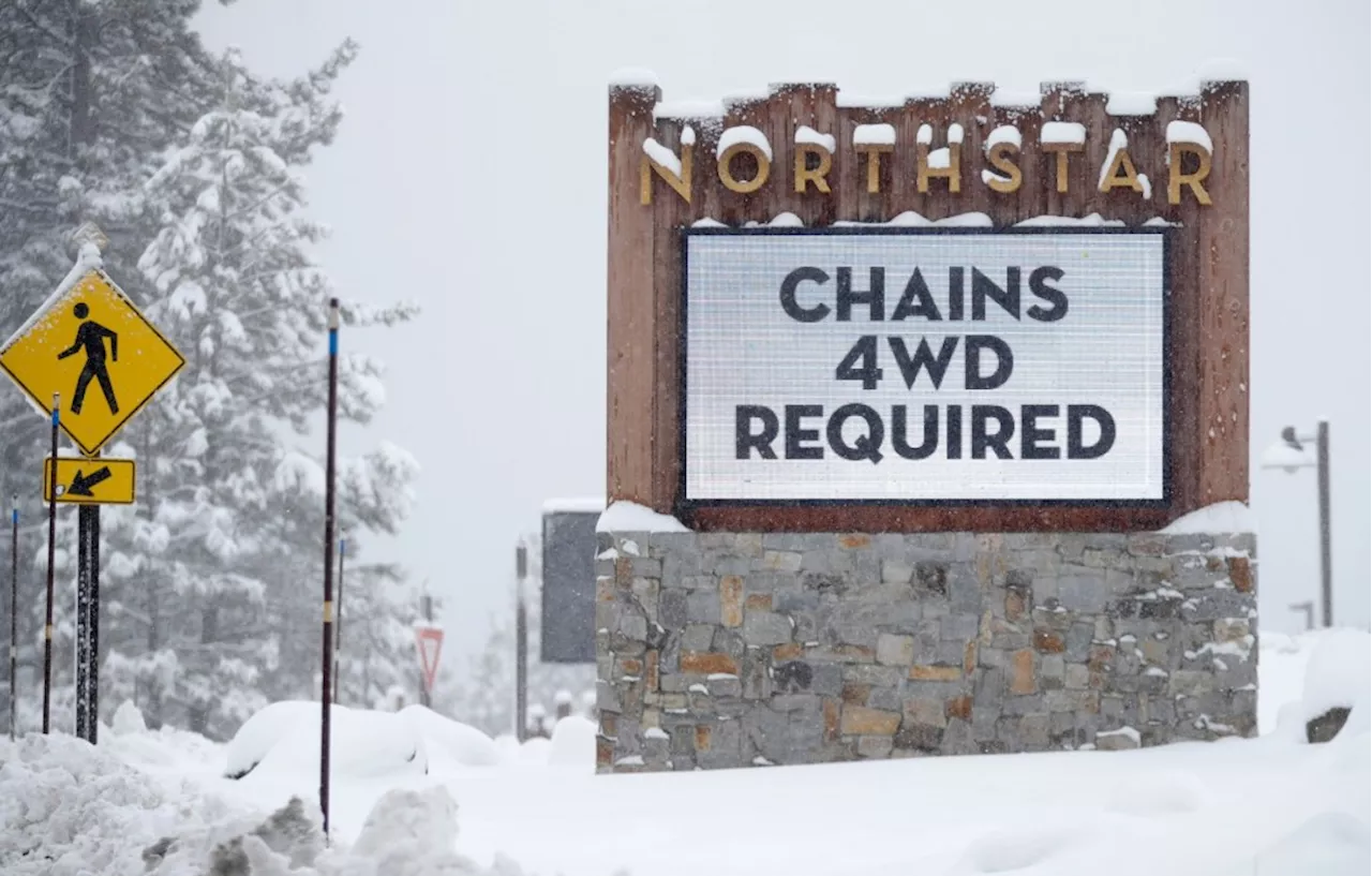 Sierra Nevada ski resorts are open, but getting there will be ‘very difficult to impossible’