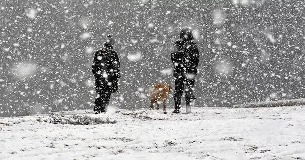 Met Office issue rare amber warning for snow with full list of areas affected