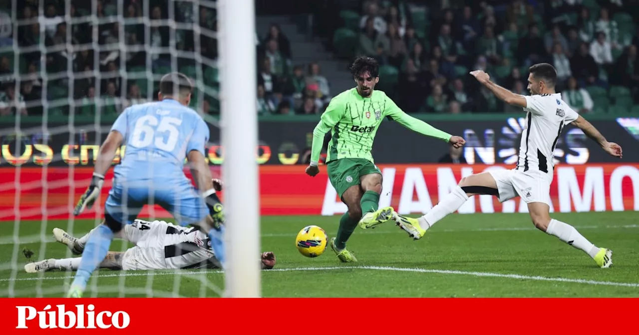 Sporting com fome de golo na estreia de João Pereira