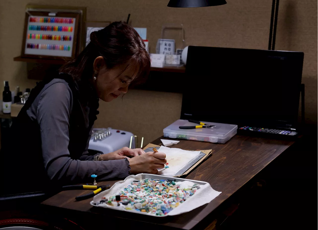 Japanese manicurist takes on plastic pollution, one nail at a time