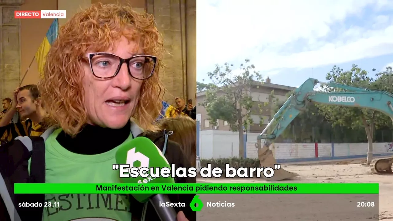 Una madre, contra la desastrosa gestión de los centros educativos en las zonas afectadas por la DANA: 'La