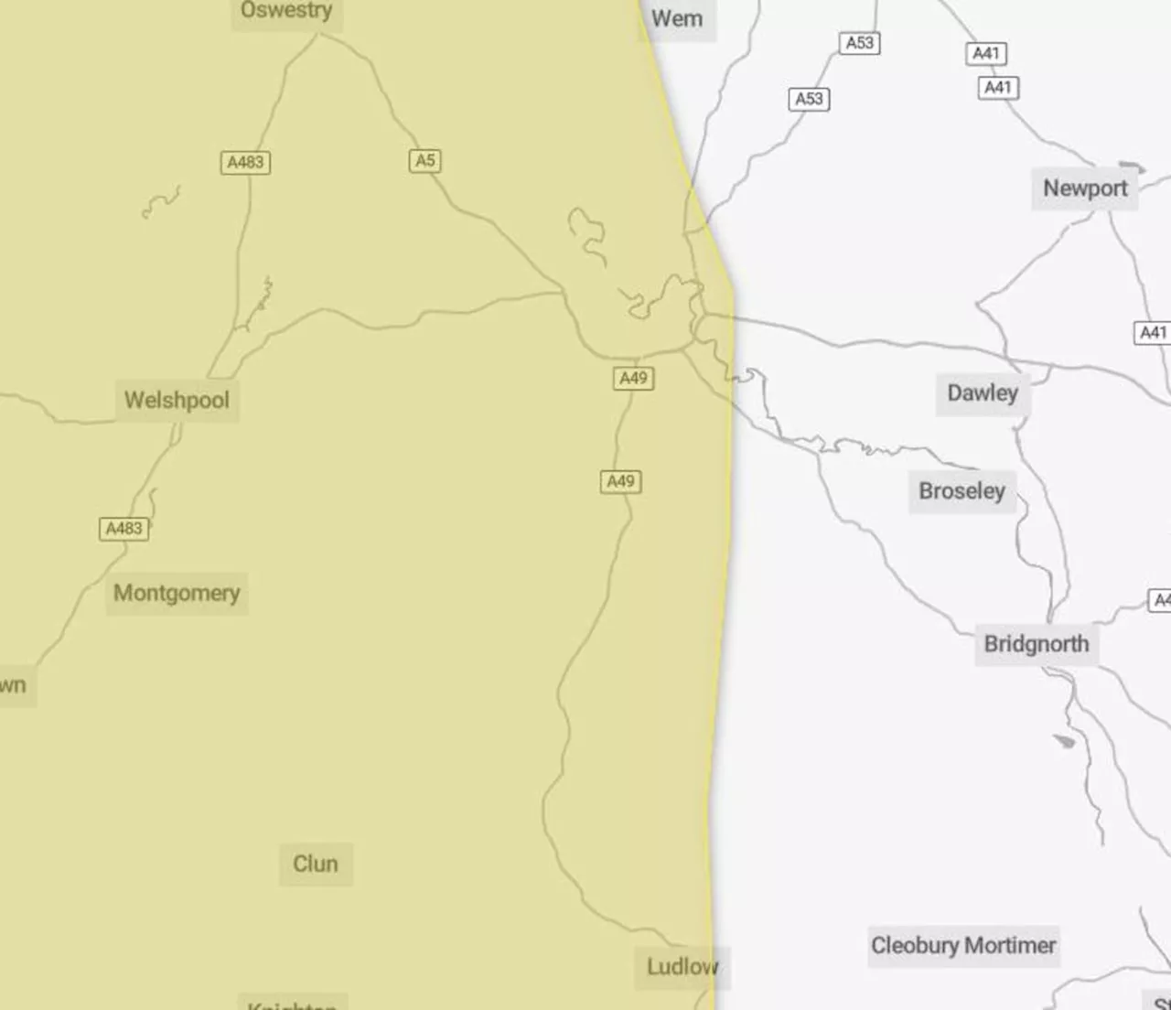 Storm Bert fresh flood alert in South Shropshire with several towns expected to be affected