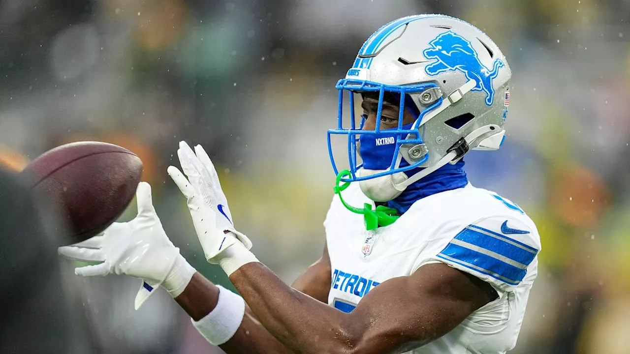 Detroit Lions Star Rookie to Miss Game vs. Indianapolis Colts