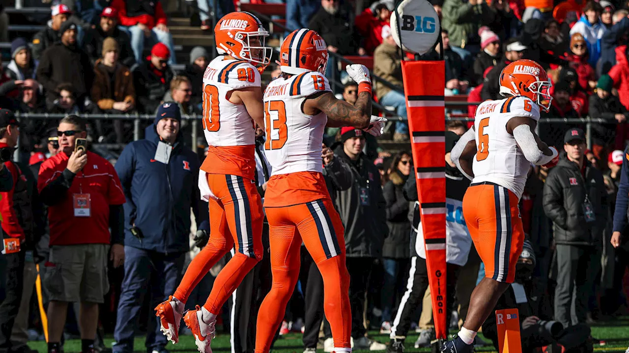 Instant Analysis: Illinois Wins 36-31 Thriller at Rutgers on Last-Second Score