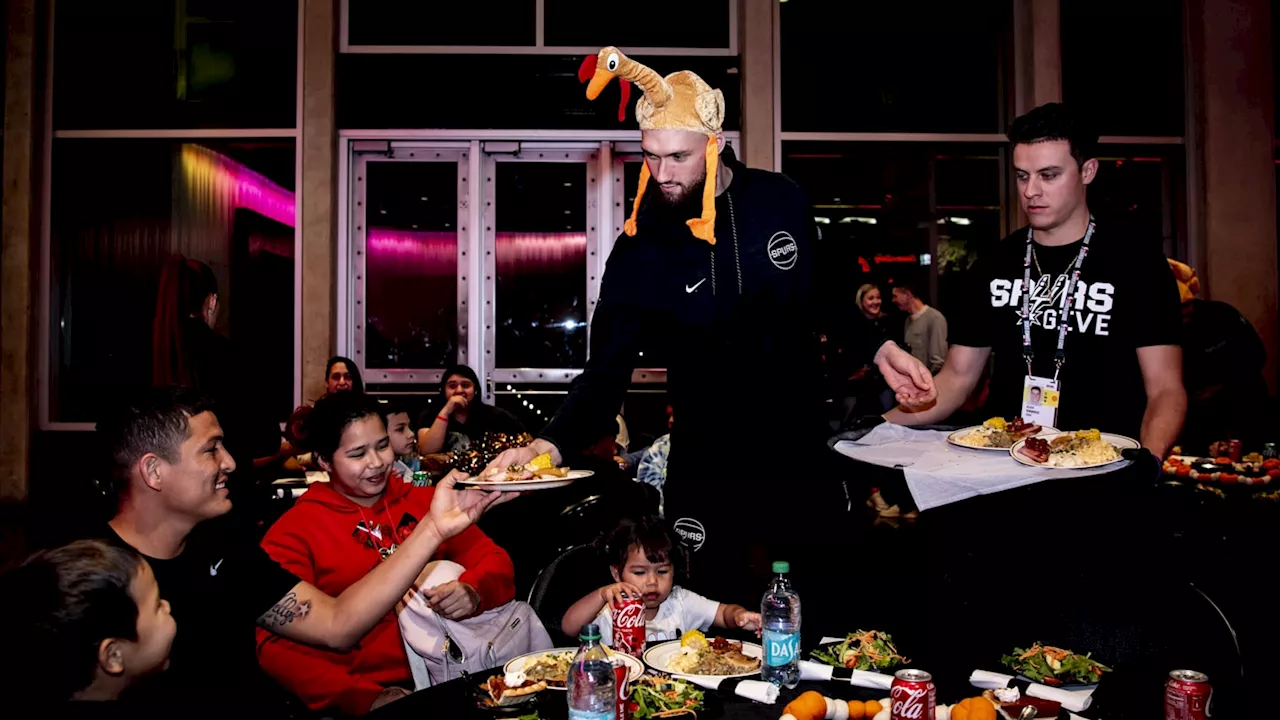 Spurs Starter, Friday, November 23, 2024: Spurs Host Annual Season of Giving Dinner