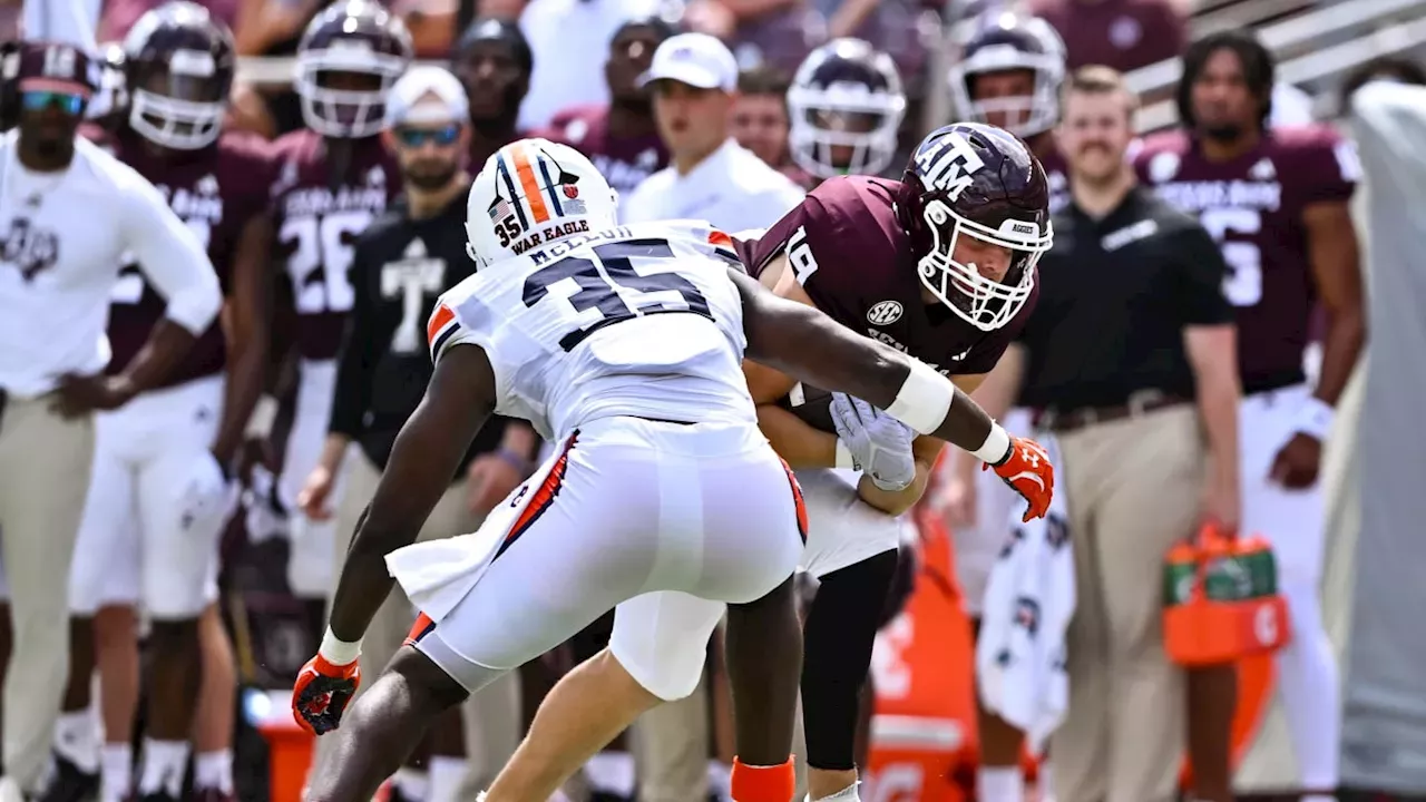 Texas A&M Aggies vs. Auburn Tigers Preview Score Predictions United