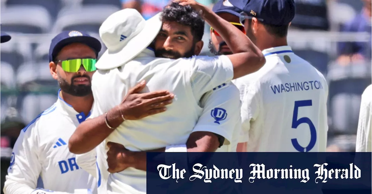 Australia bowled out for 104 as Bumrah claims five-wicket haul