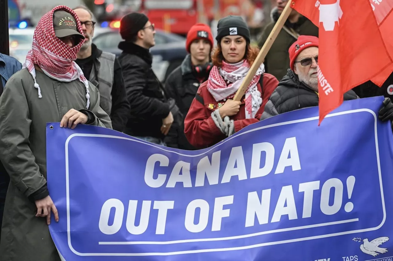 Anti-NATO protest in Montreal continues as politicians denounce Friday's violence