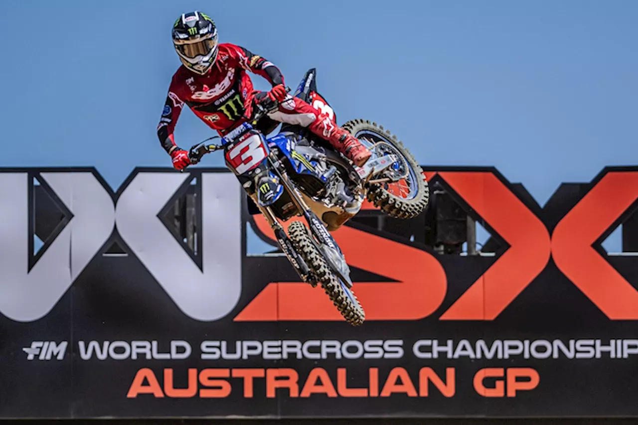 WSX Perth, Tag 1: Eli Tomac (Yamaha) siegt vor Roczen