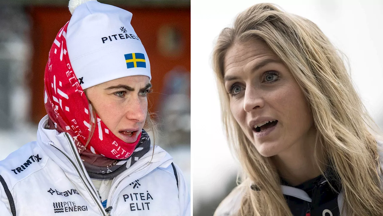 Therese Johaugs pik till Ebba Andersson: ”Svårt att se det”