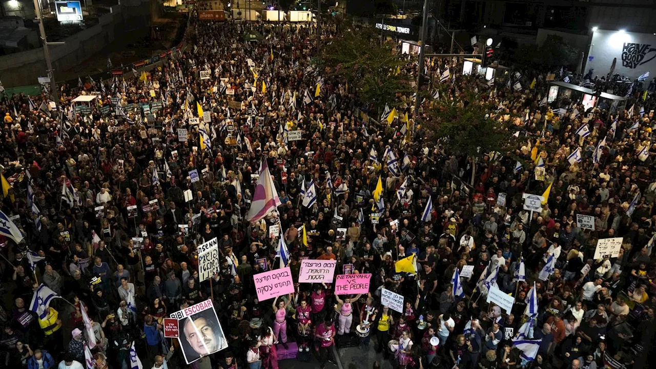 Druck auf Netanjahu: Wieder Proteste für Geisel-Abkommen in Israel