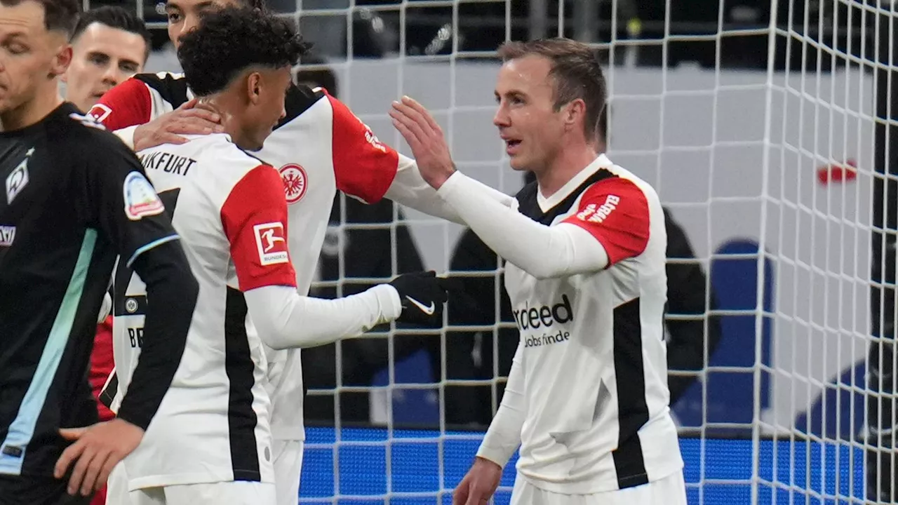 Fußball-Bundesliga: Frankfurt nach Leipzig-Patzer erster Bayern-Verfolger