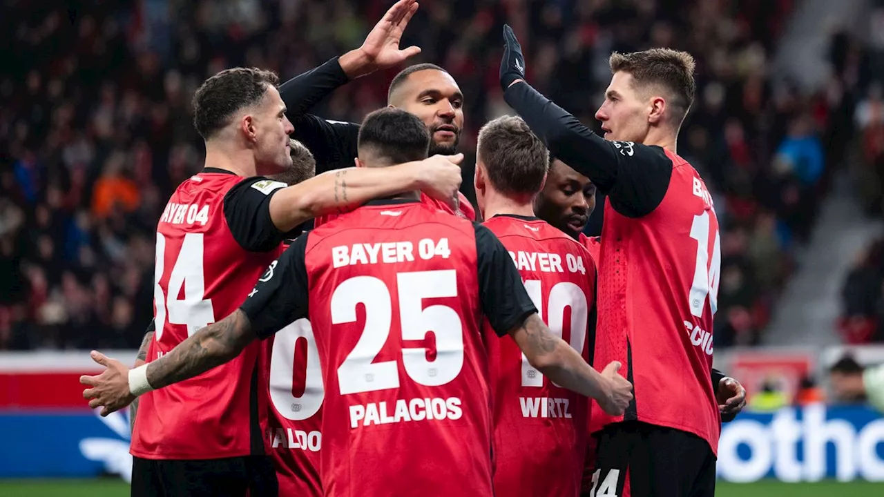 Fußball-Bundesliga: Leverkusen siegt, Leipzig patzt, Dortmund brilliert