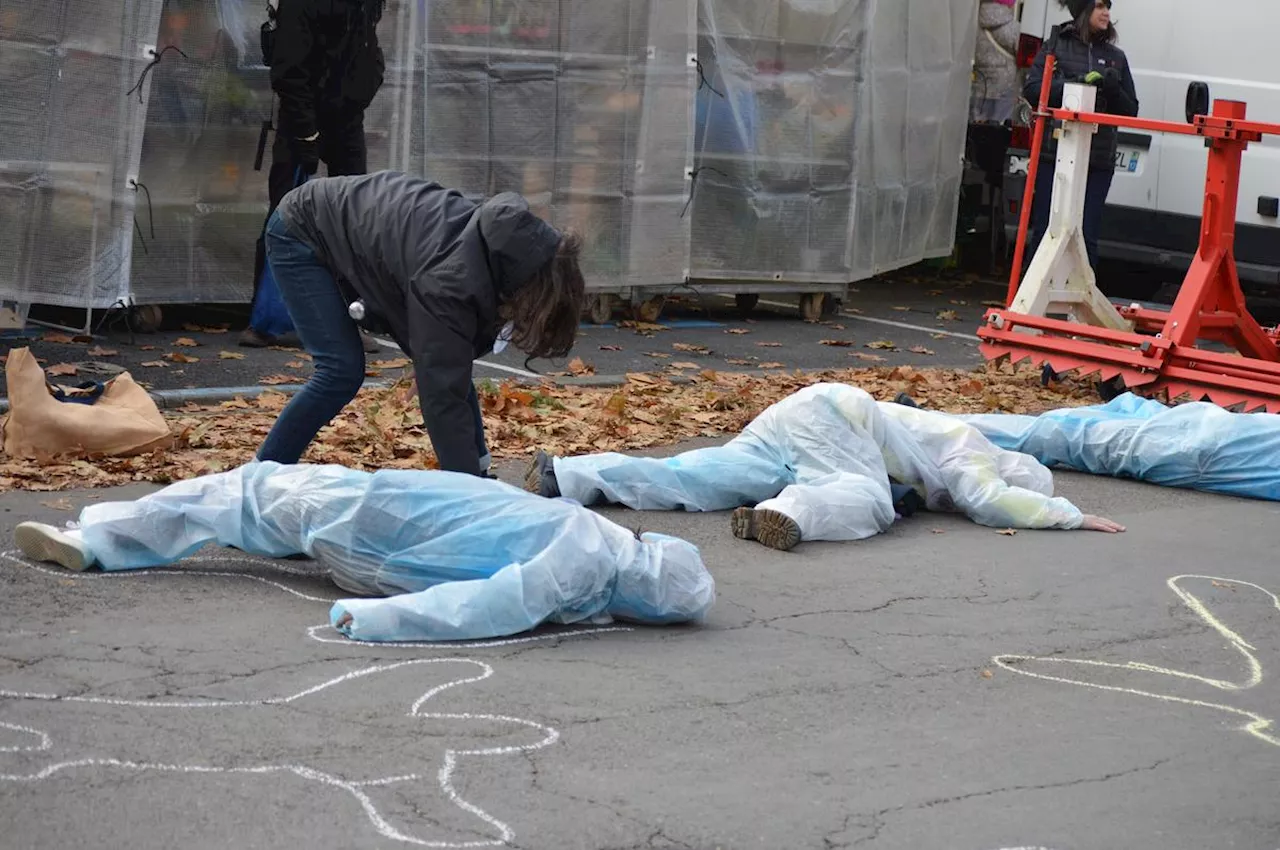 Saintes : des images choc contre les violences faites aux femmes